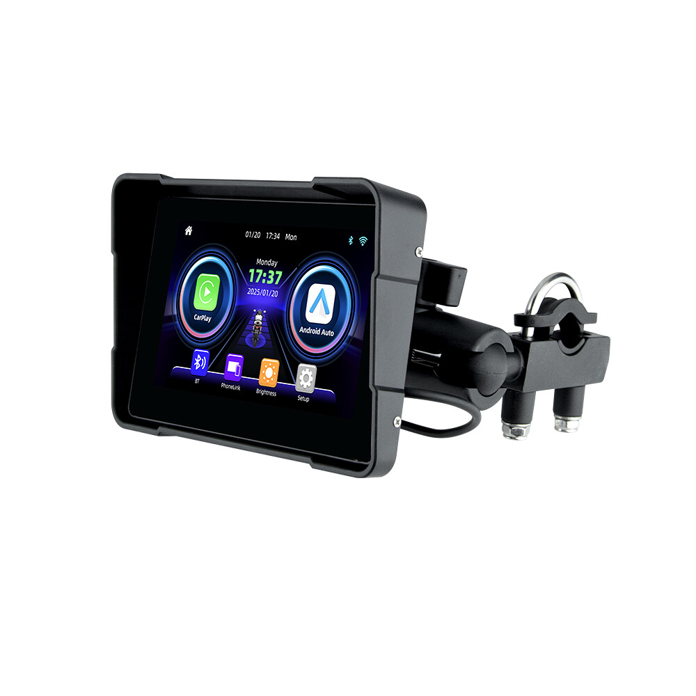 Universal Portable Linux Motorcycle Navigation 5"IPS Screen IP67 Carplay BT5.0