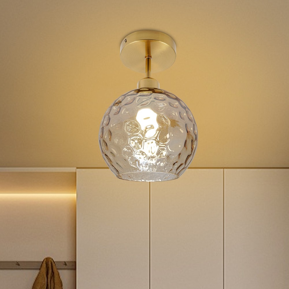 Gold Flush Mount Ceiling Light Fixture Modern Semi Flush Mount Ceiling Light