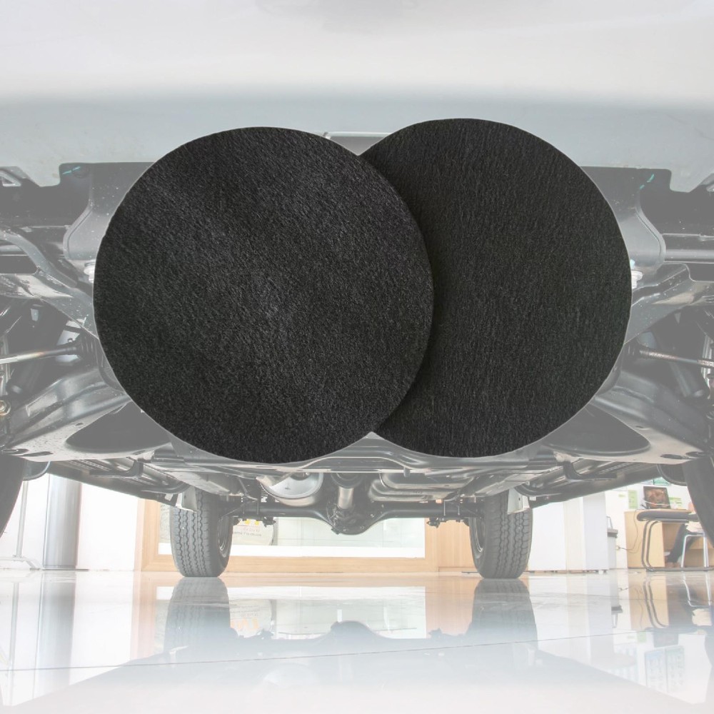 2Pcs Oil Drain Splash Pads High Performance Polyester Replace Anti Splash