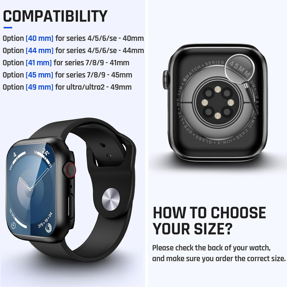 Goton Waterproof Case for Apple Watch 41mm - Green