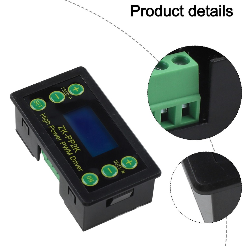 ZKPP2K High Power Driver for PWM & Pulse Generator Frequency Duty Cycle Control