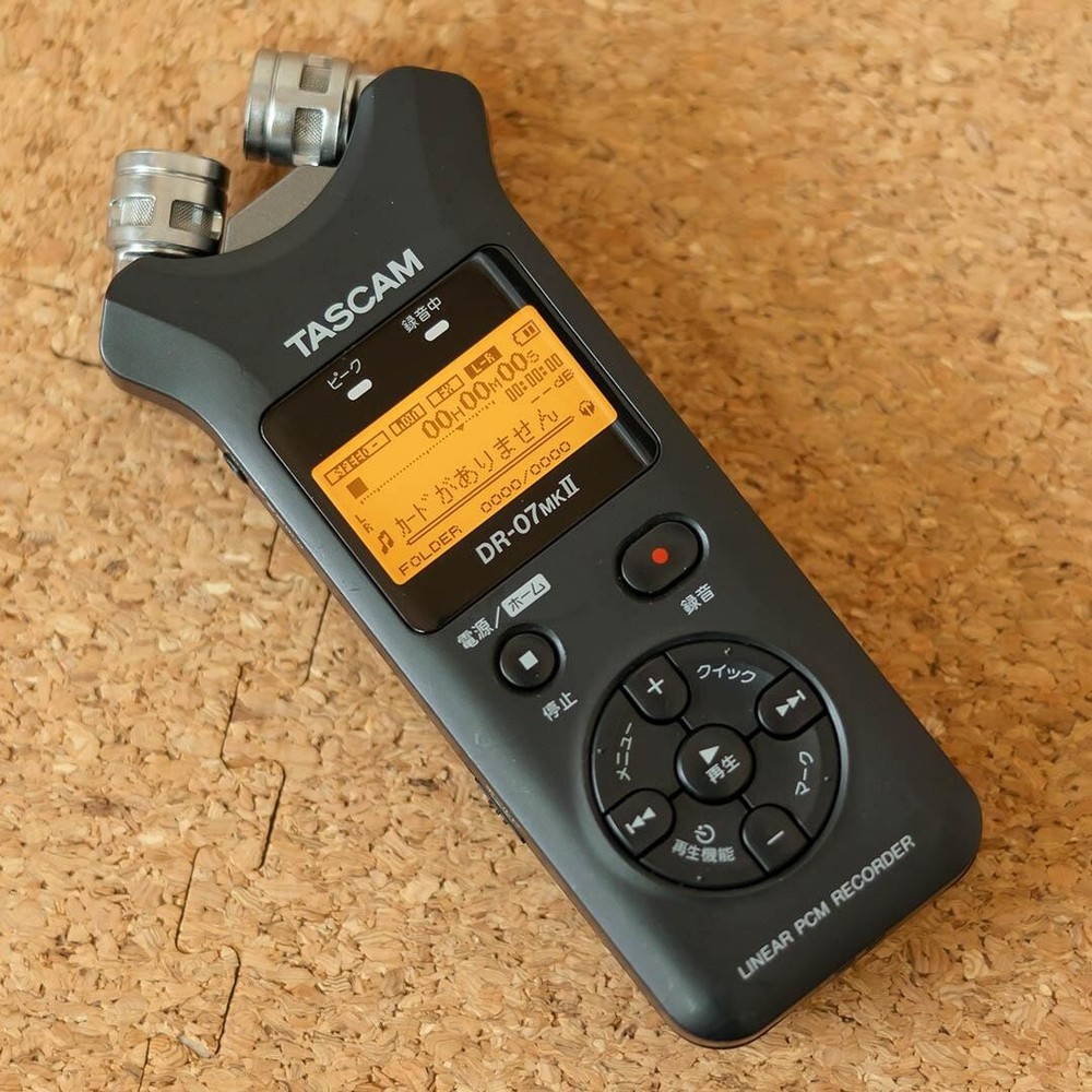 TASCAM DR-07 MKII Linear PCM Recorder
