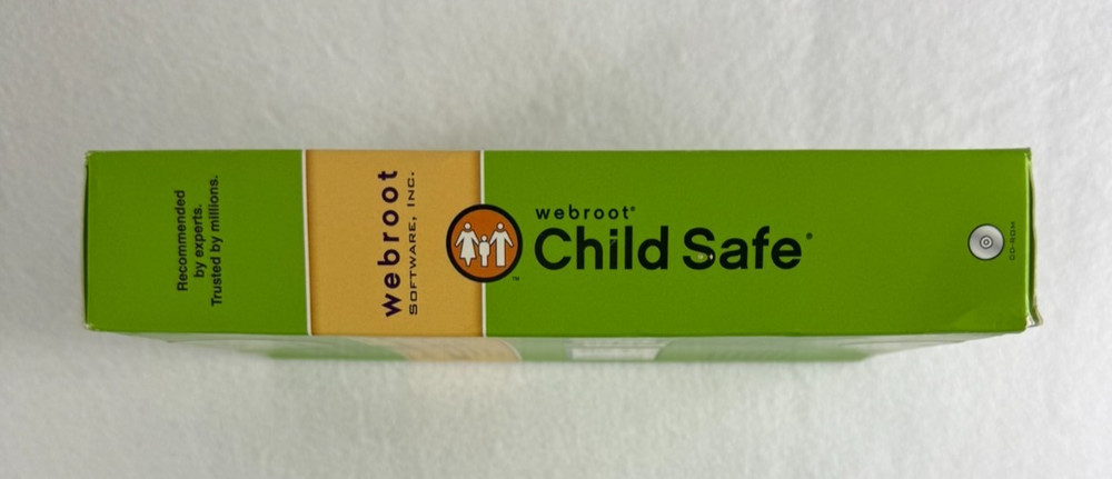 Webroot Child Safe Internet Protection Software PC CD-ROM (Sealed)