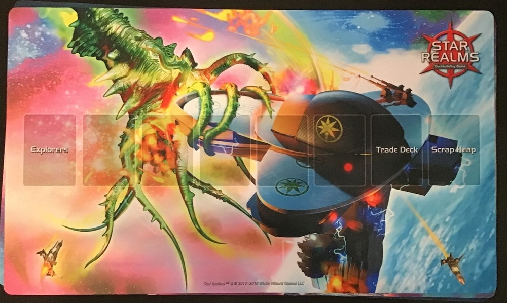 Star Realms Deck Building Game ~ Crusher Playmat ~ OEJ