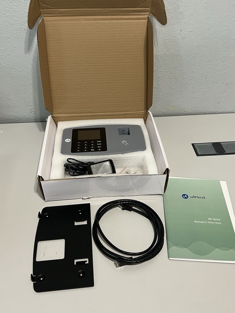 uAttend BN6000 Biometric Time Clock System for Small Business with Cloud-Based