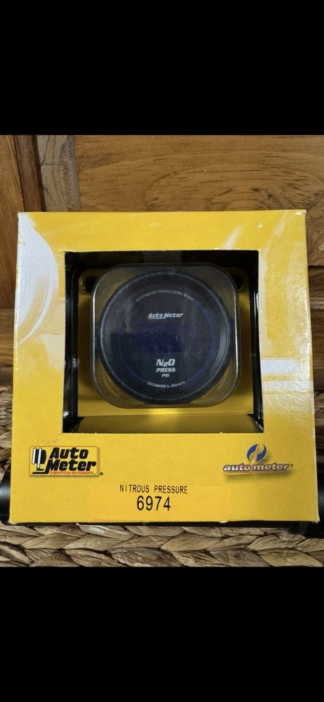 Autometer Digital Combat Blue Nitrous Gauge