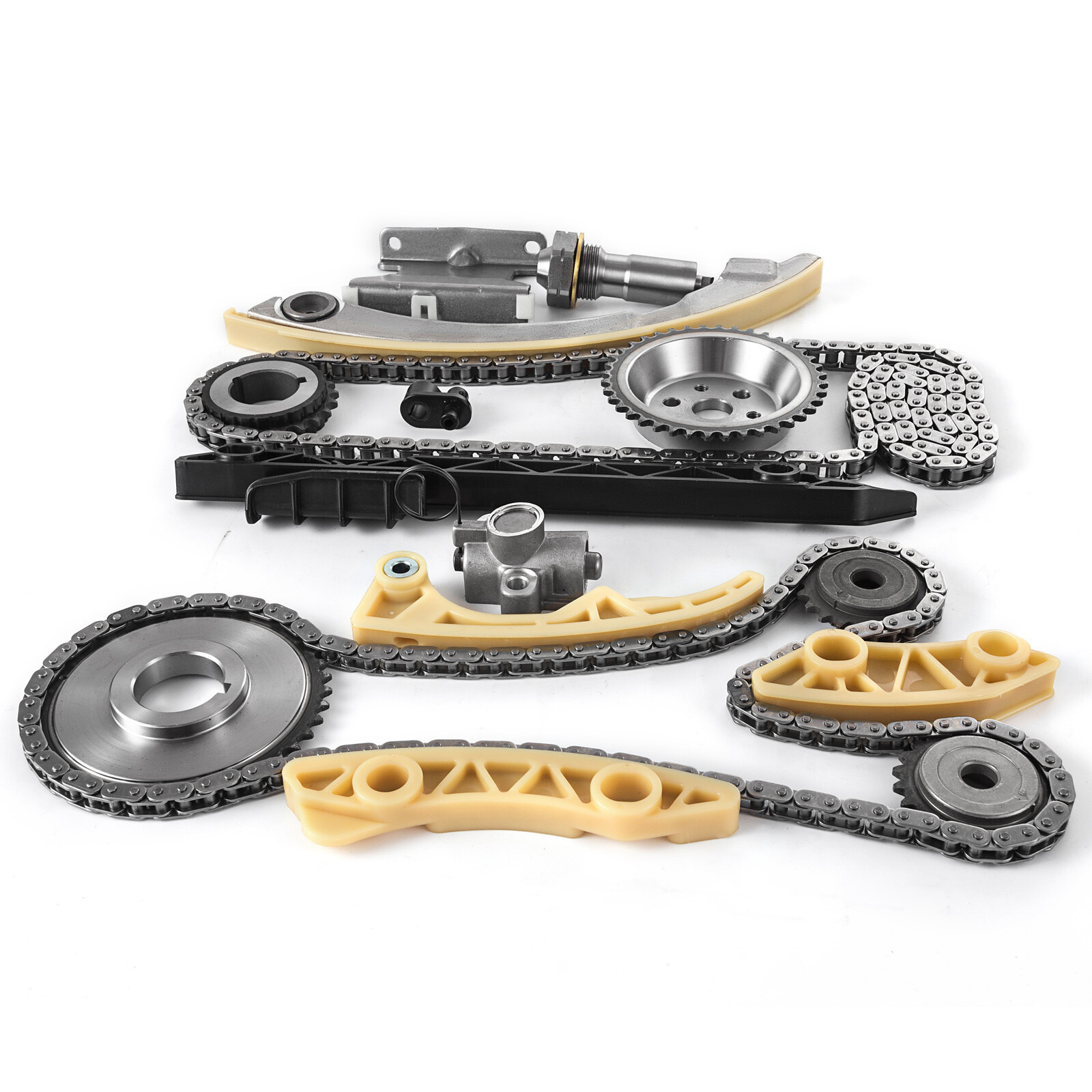 Timing Chain Kit for 08-13 Chevrolet Malibu 10-15 Equinox L4 2.4L DOHC 4-Door
