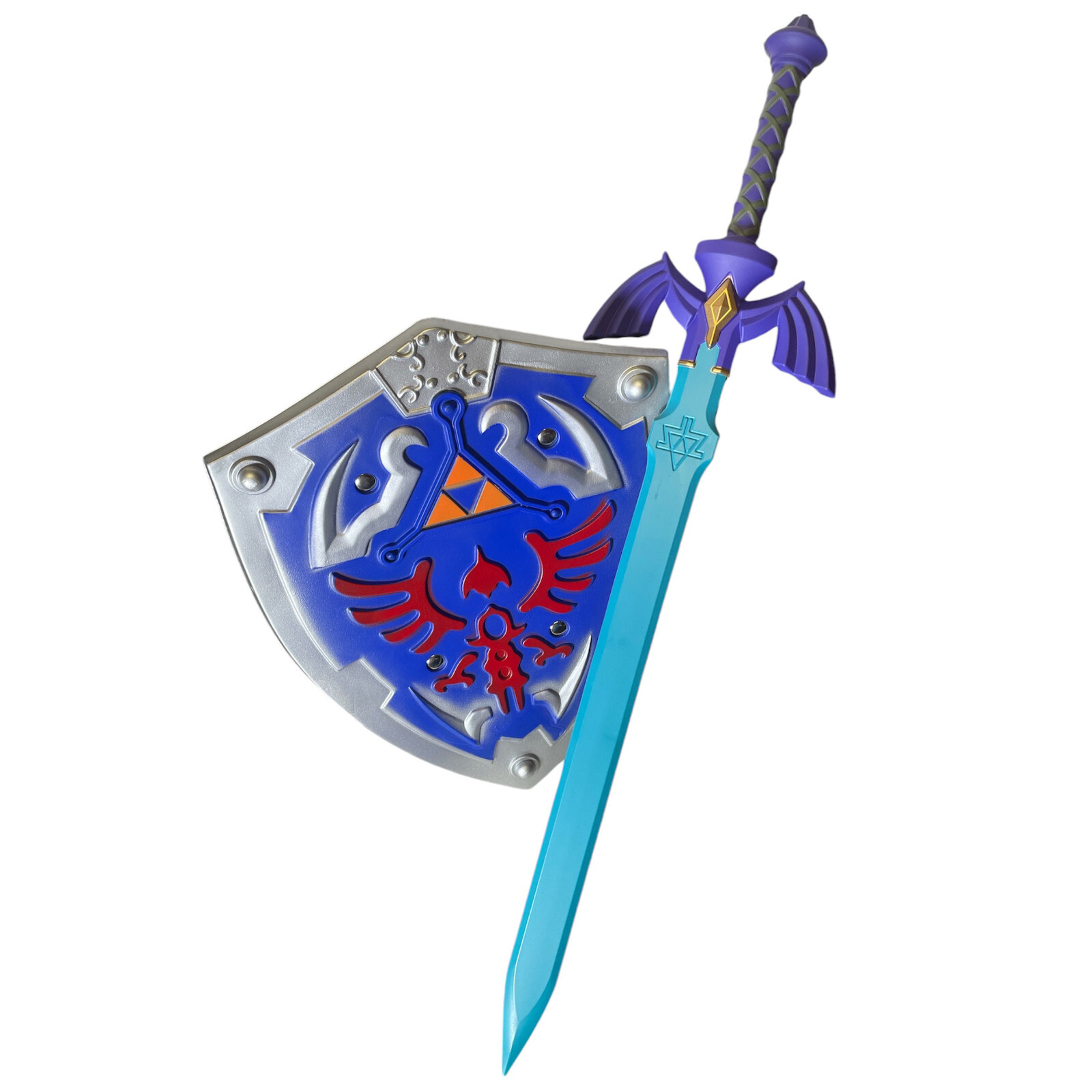 Legend of Zelda Link Hylian Master Skyward Sword+Shield PU Foam Prop Costume Toy