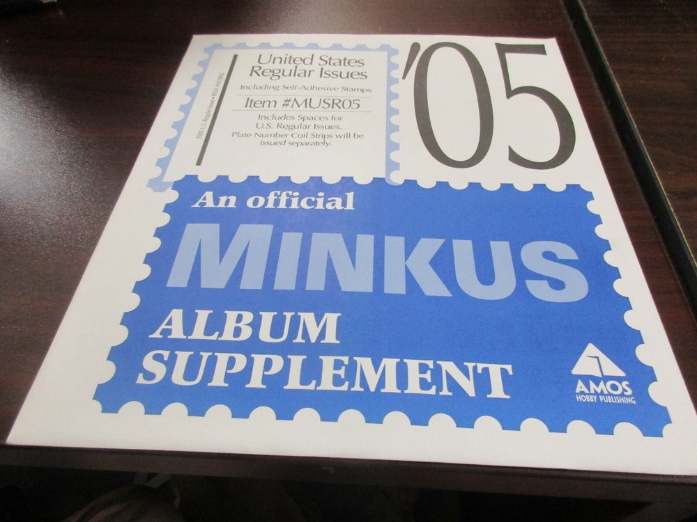 "MINKUS" ALBUM SUPPLEMENT  U.S. REGULAR ISSUES  #MUSR05  W/FREE SHIPPING!!!