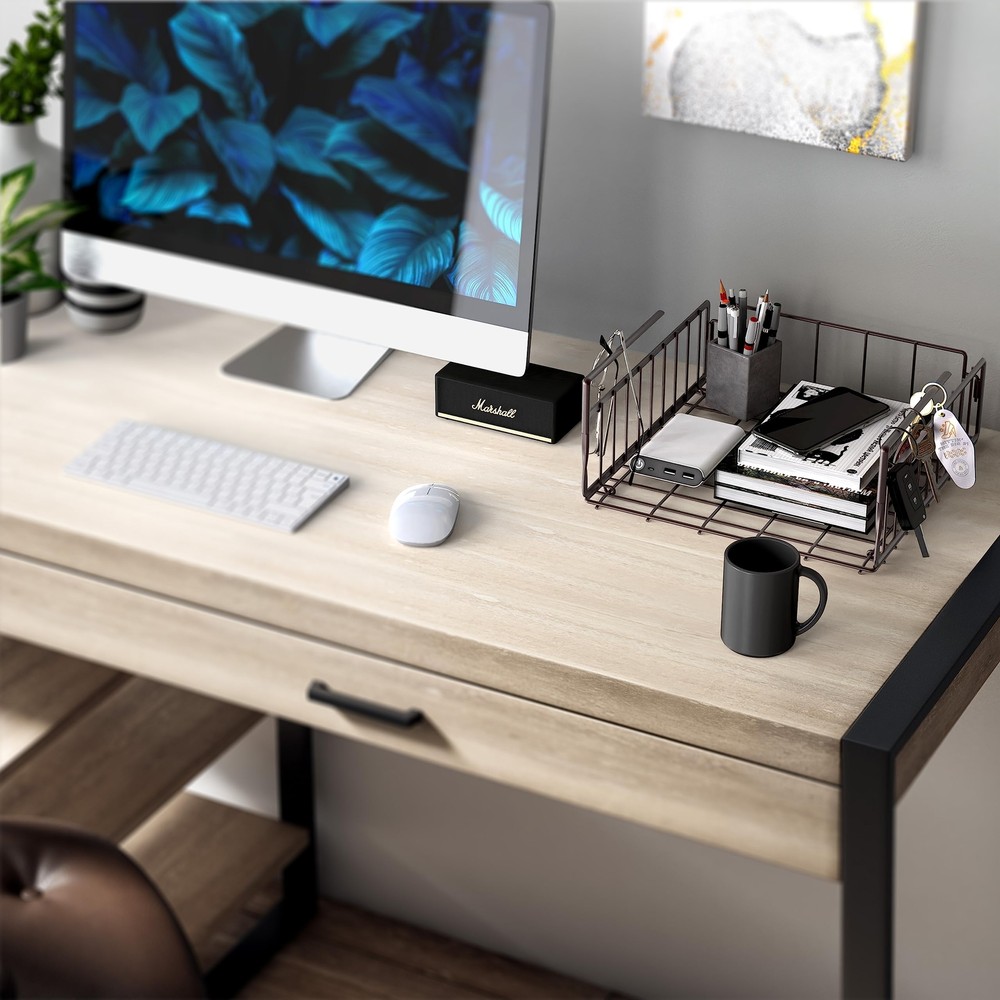 Re Under Shelf Basket Bronze