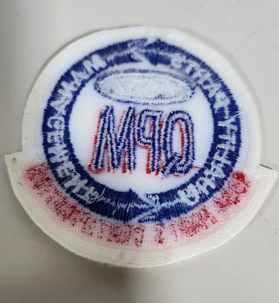 1994 Parts Certification Ford QPM IronOn Patch