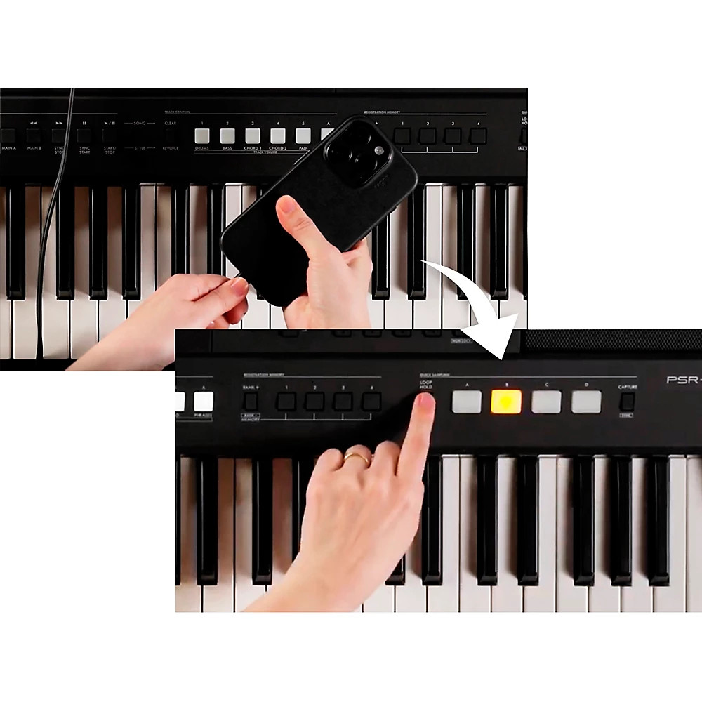 Yamaha PSR-E483 61-Key Portable Keyboard