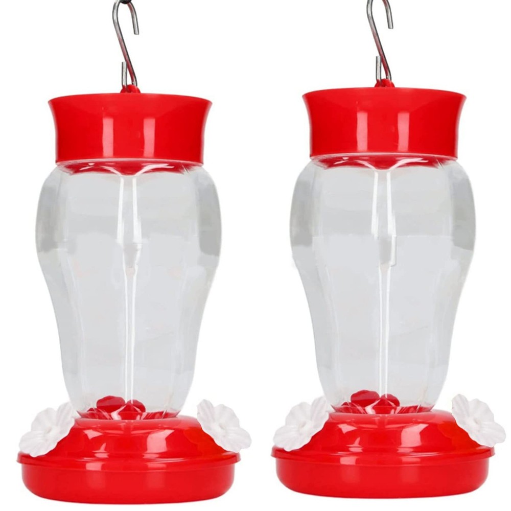 30 Sets Hummingbird Flowers, Unique Replaceable Bird Feeder White