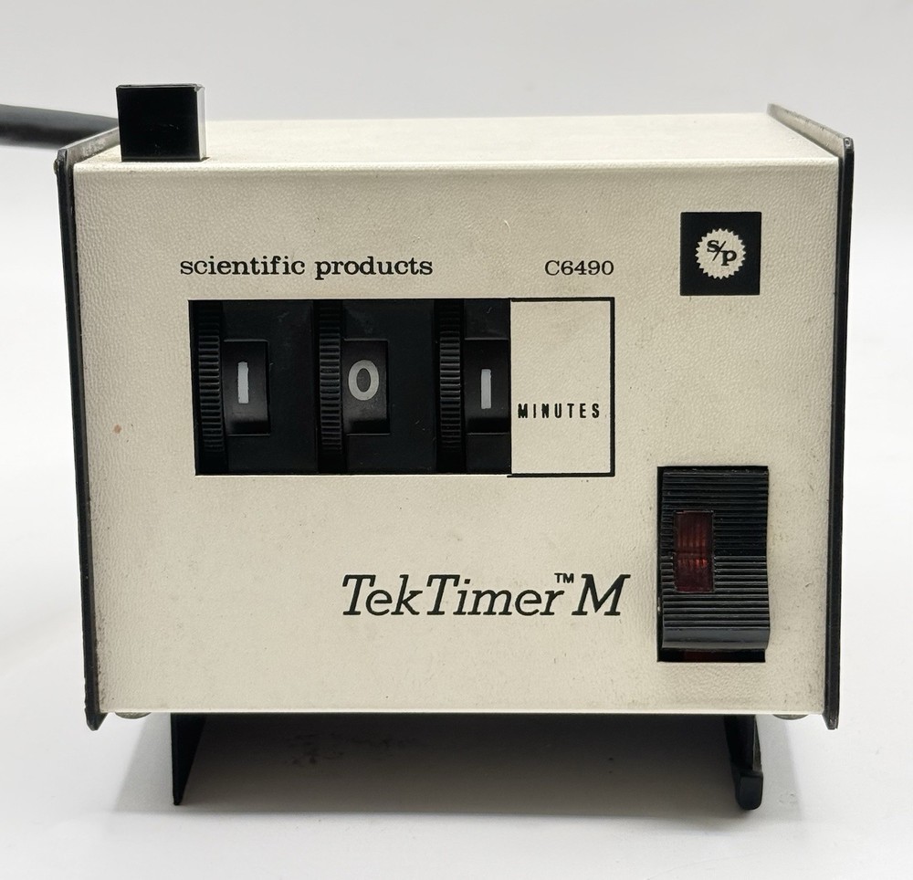 Scientific Products TekTimer M C6490 Vintage Laboratory Timer