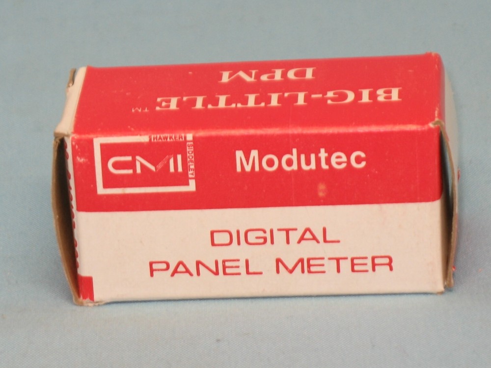 MODUTEC ~ MODEL # BL300301-01 ~ DIGITAL PANEL METER ~ NOS