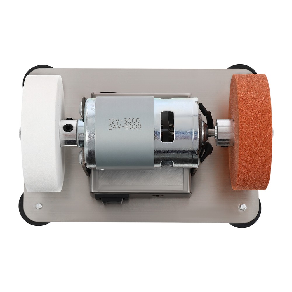 Electric Benchtop Sander Small Grinder Adjustable Variable Speed Table Grinder