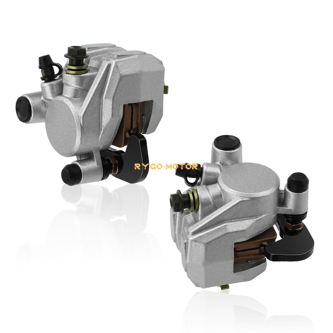 Front Brake Calipers & Disc Rotor for Kawasaki Prairie 360 KVF360 4x4 2003-2013