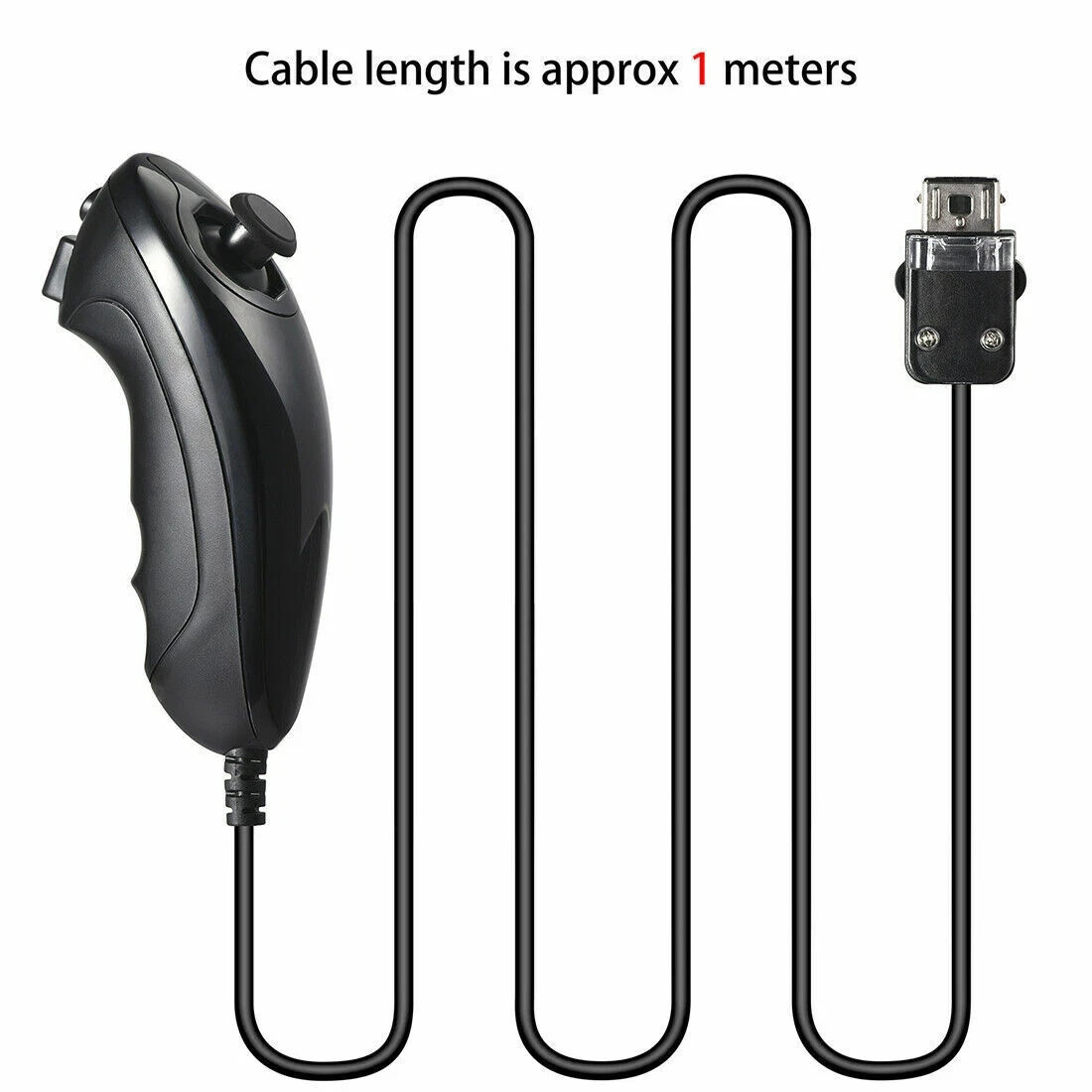 2Pack Built-in Motion Plus Wii Remote & Nunchuck Controller for Wii U Console