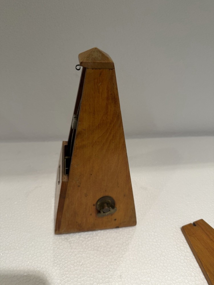 Seth Thomas Vintage Metronome de Maelzel Wind-Up Pristine Condition