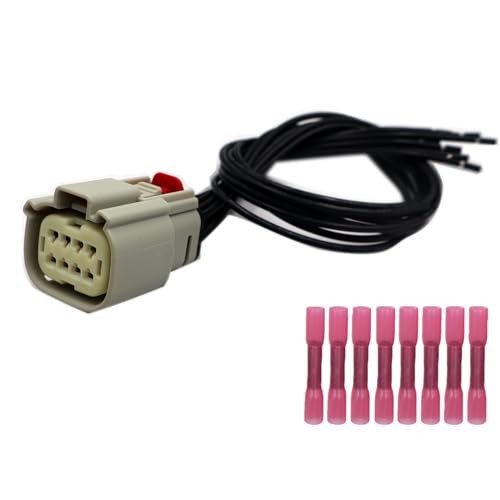 Full LED 8-Wire Headlight Connector Compatible with Dodge Durango SRT 2021