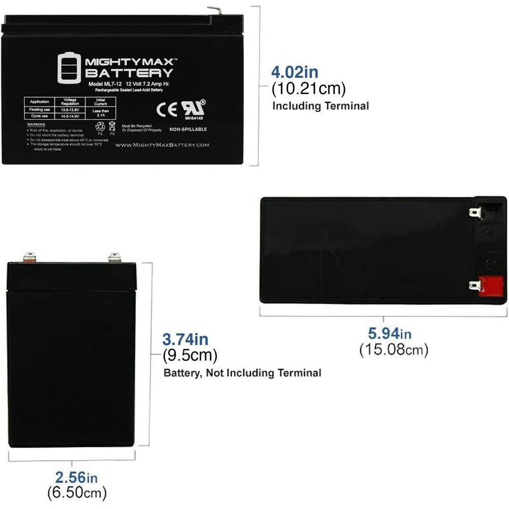APC SMART-UPS 1400RM Rackmount Replacement Battery RBC8 Complete Kit