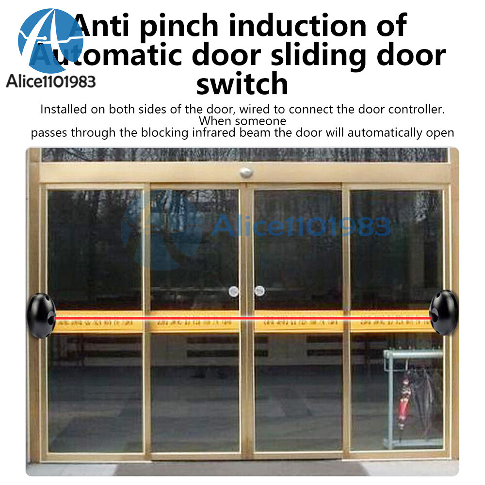 DC12-24V Infrared Detector Sensor Anti-theft Automatic Alarm Module Gate Safe