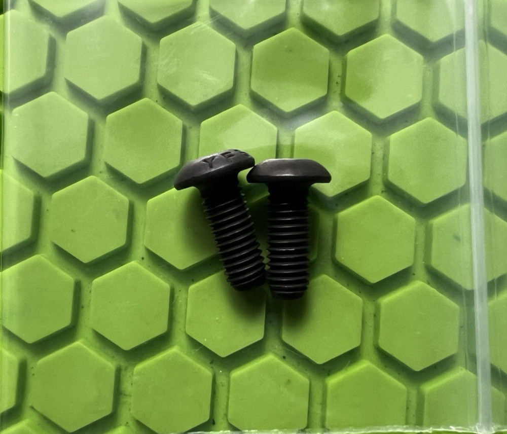 NEW PLANET ECLIPSE EGO 07 PAINTBALL MARKER TRIGGER FRAME SCREWS - (2) BLACK