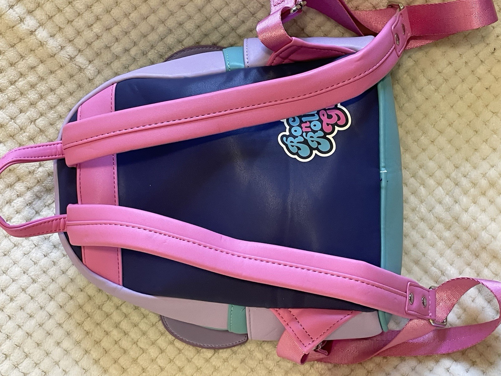 Disney Pixar Moments Finding Nemo Darla Fish Tank Loungefly Mini Backpack Bag