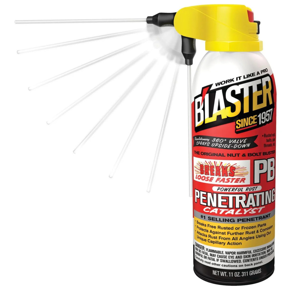 6 pack PB Blaster 16PBDS Penetrant Rust Remover, Machine & Tool Lubricants,11oz
