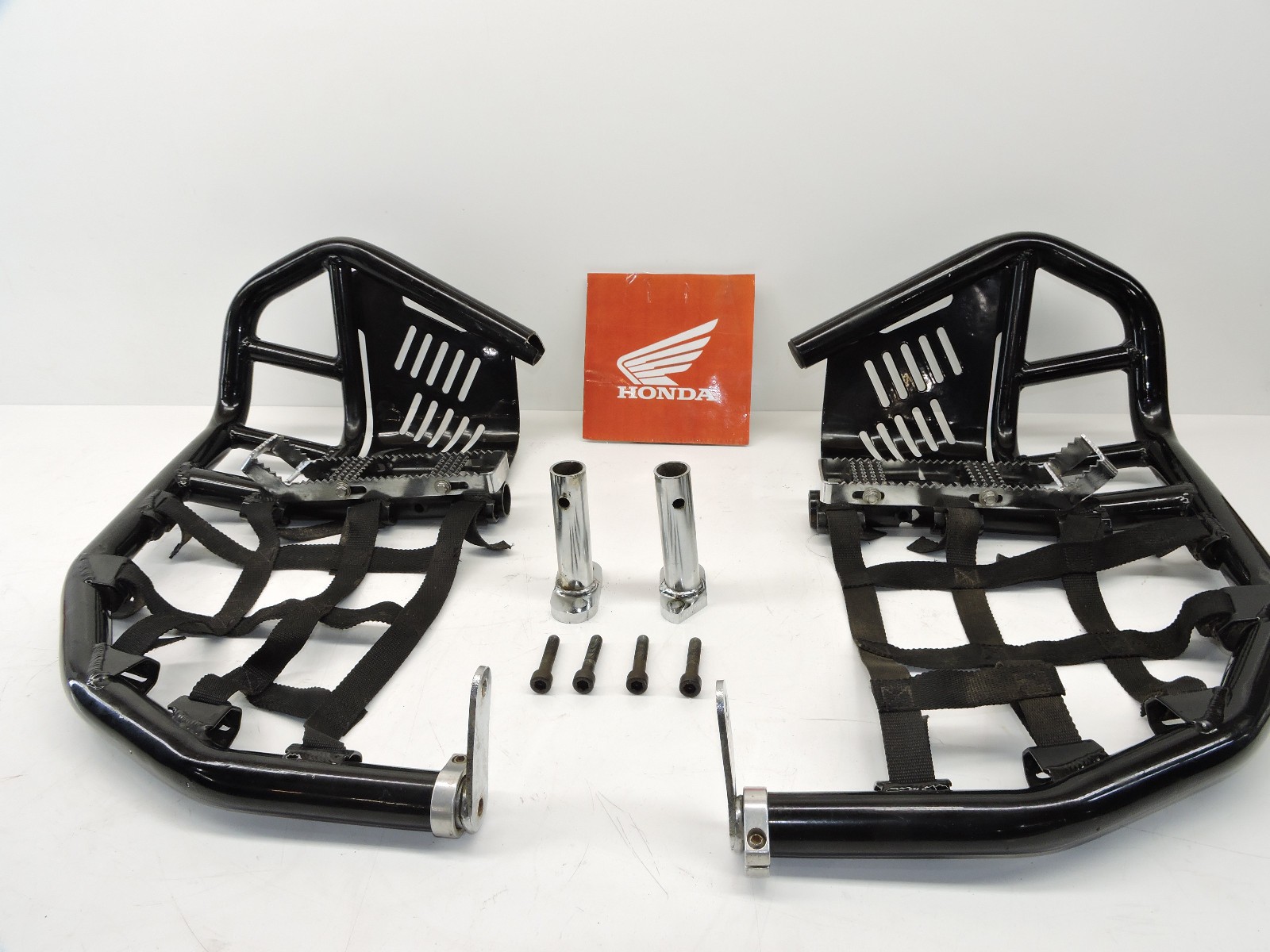 🔥 06+ TRX450R TRX 450R 450ER Propeg Pro Peg Nerf Bars Nerfbars & Heelcups 🔥