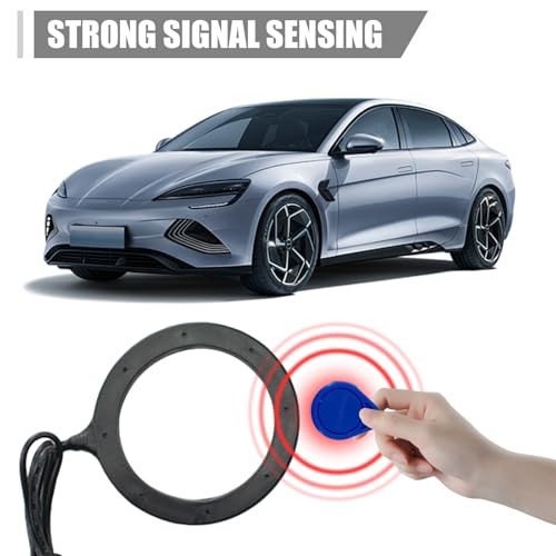 Car Smart Push Engine Start Button Kit & Keyless Entry Starter System,