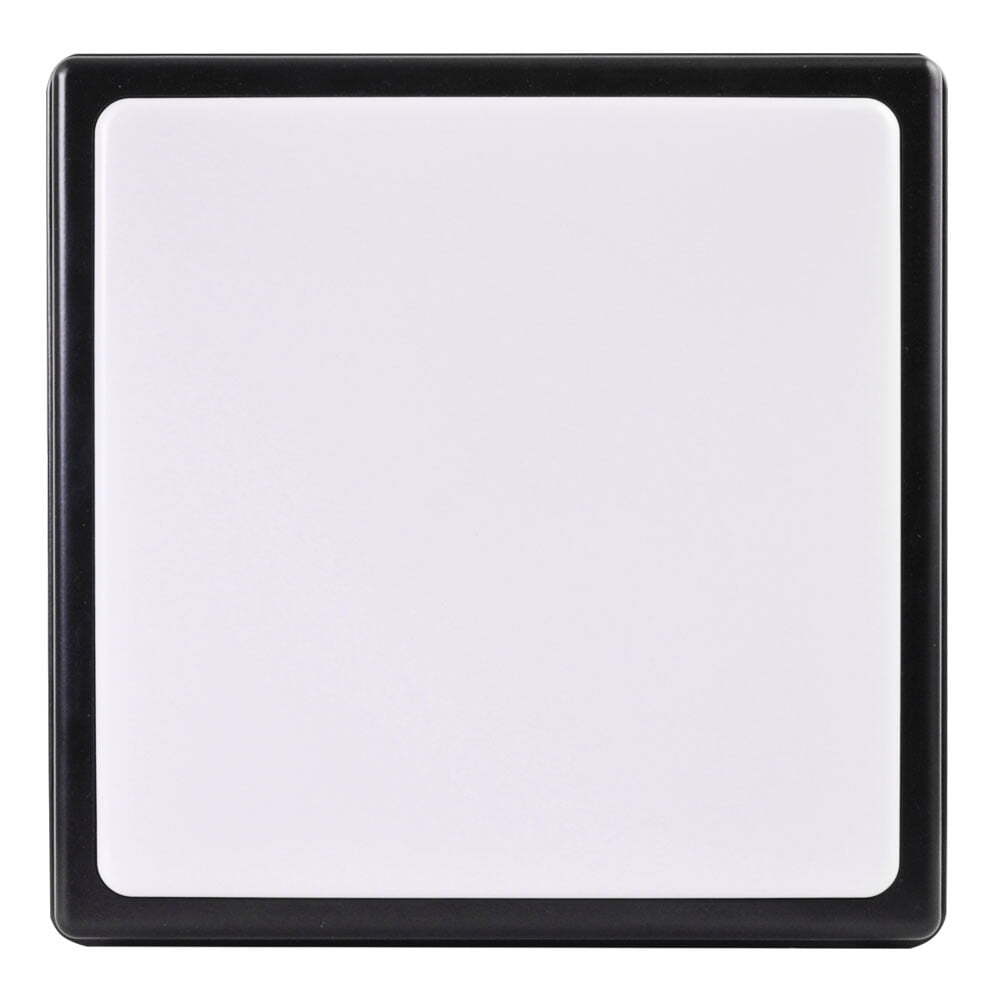 14 Inch Integrated Metal Double Square Flush Mount Ceiling Light,Powder Coating