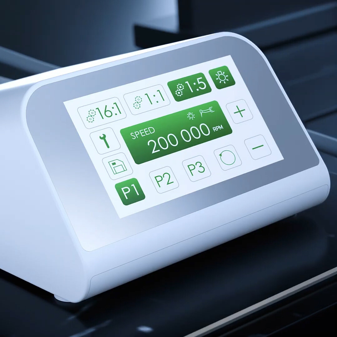 Woodpecker DTE MT2 MT3 Dental Electric Motor + 1:5 Contra Angle Handpiece