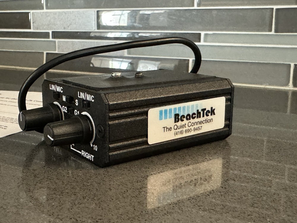 BeachTek DXA-2S Dual XLR Universal Microphone Adapter