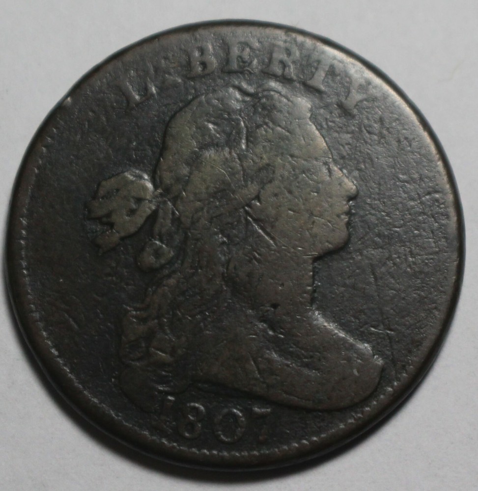 1807 S-274 R-2 Large Cent PD188