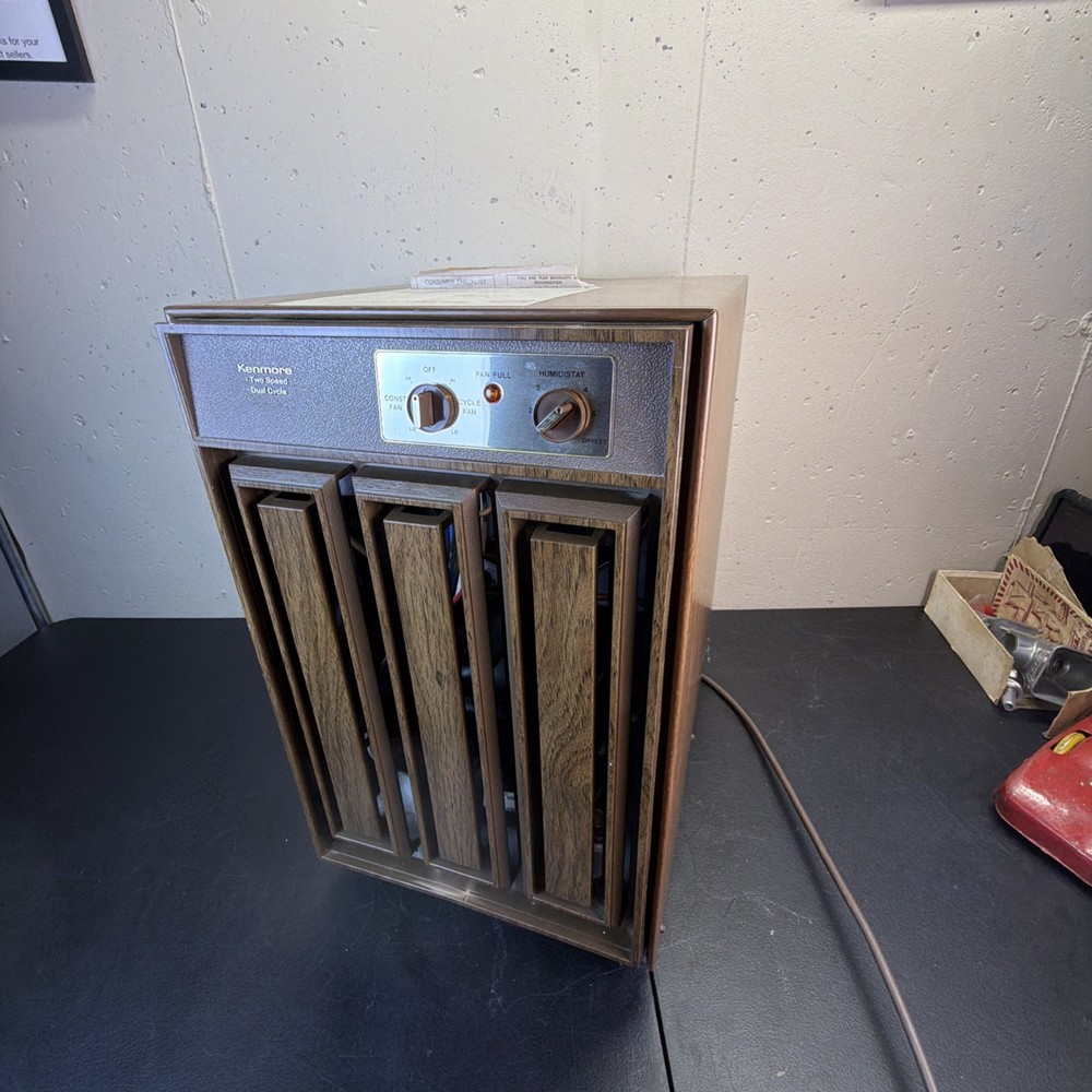 Kenmore Dehumidifier Front & Rear Grille Panel and Control Knob
