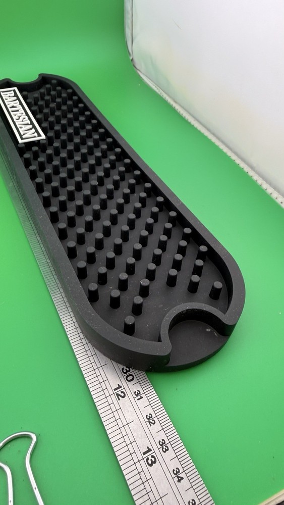 Replacement Black Rubber Spill Tray Bar Mat for Bartesian 55300 Used