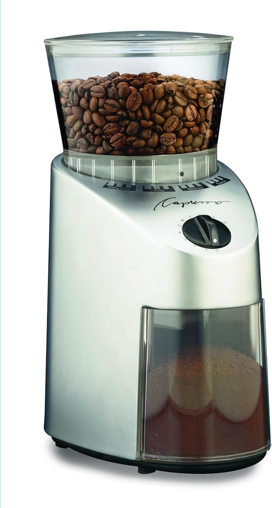 560.04 Infinity Conical Burr Grinder, Brushed Silver