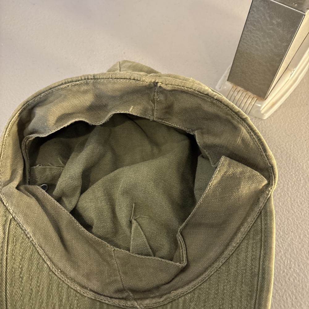 ORIGINAL POST WWII US ARMY COMBAT FIELD UTILITY FIELD CAP-SIZE UNK NO TAG