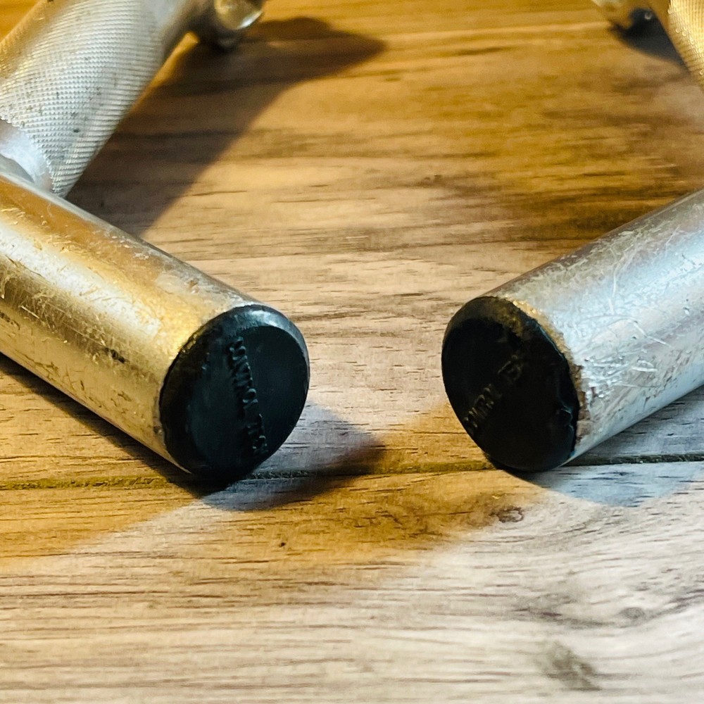 Control Tech Welded Aluminum Bar Ends Silver Long