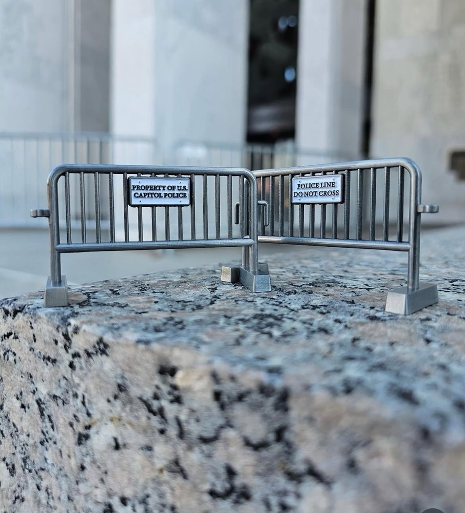 USCP Bike Rack Challenge Coin