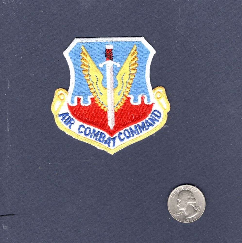 Original ACC Air Combat Command USAF AIR FORCE Squadron Patch
