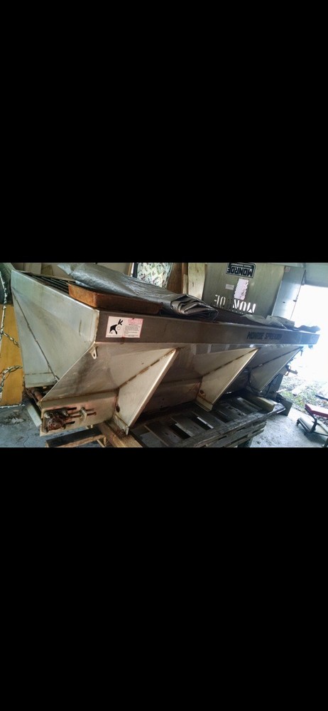 8ft Monroe Stainless Steel Salt Spreader