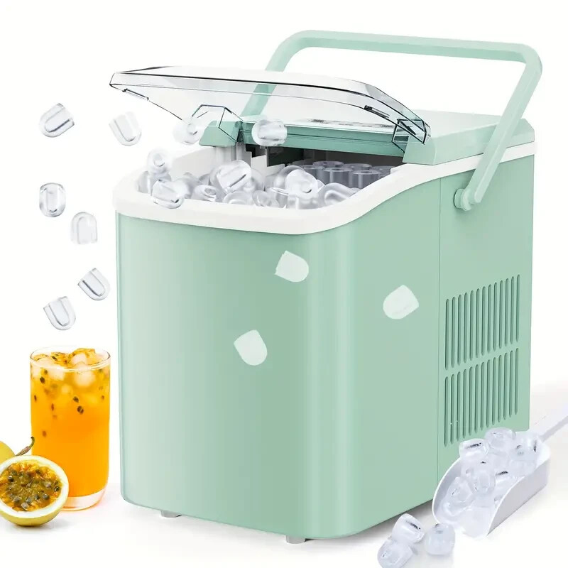 Portable Ice Maker Countertop Nugget sized ice cube