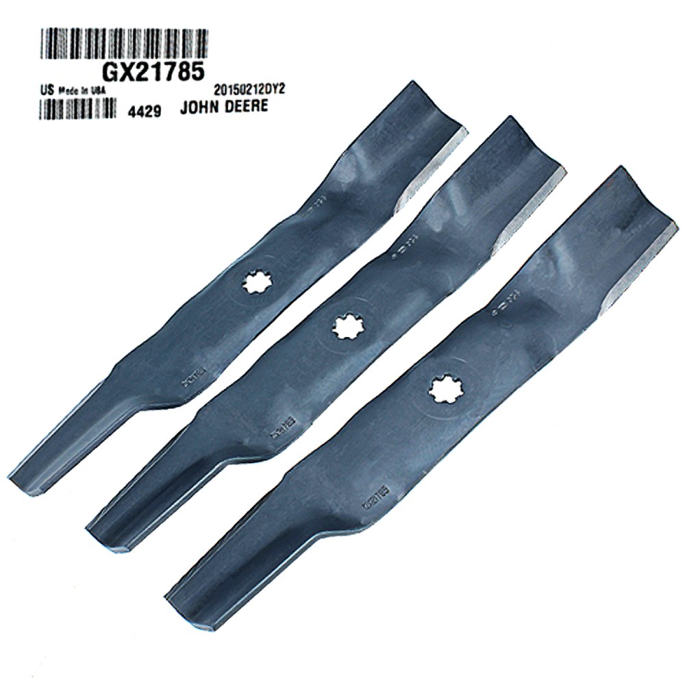 John Deere Original Equipment 3 Blades #GX21785