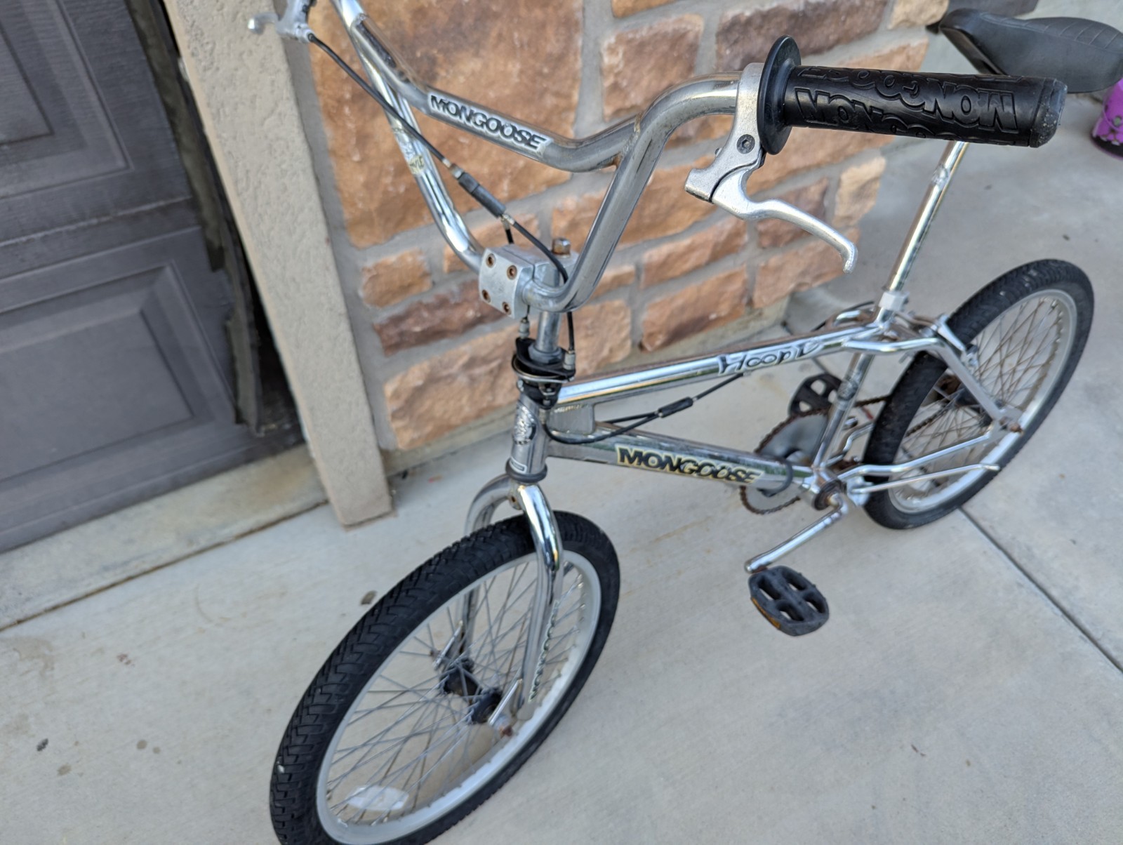 Vintage BMX Bike Mongoose Hoop-D All Original Trick Bike