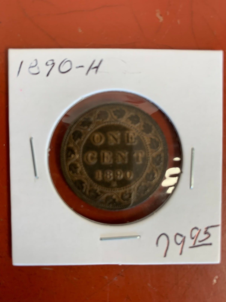 1890-H Canada Large Cent AU/BU High Grade! Beautiful!