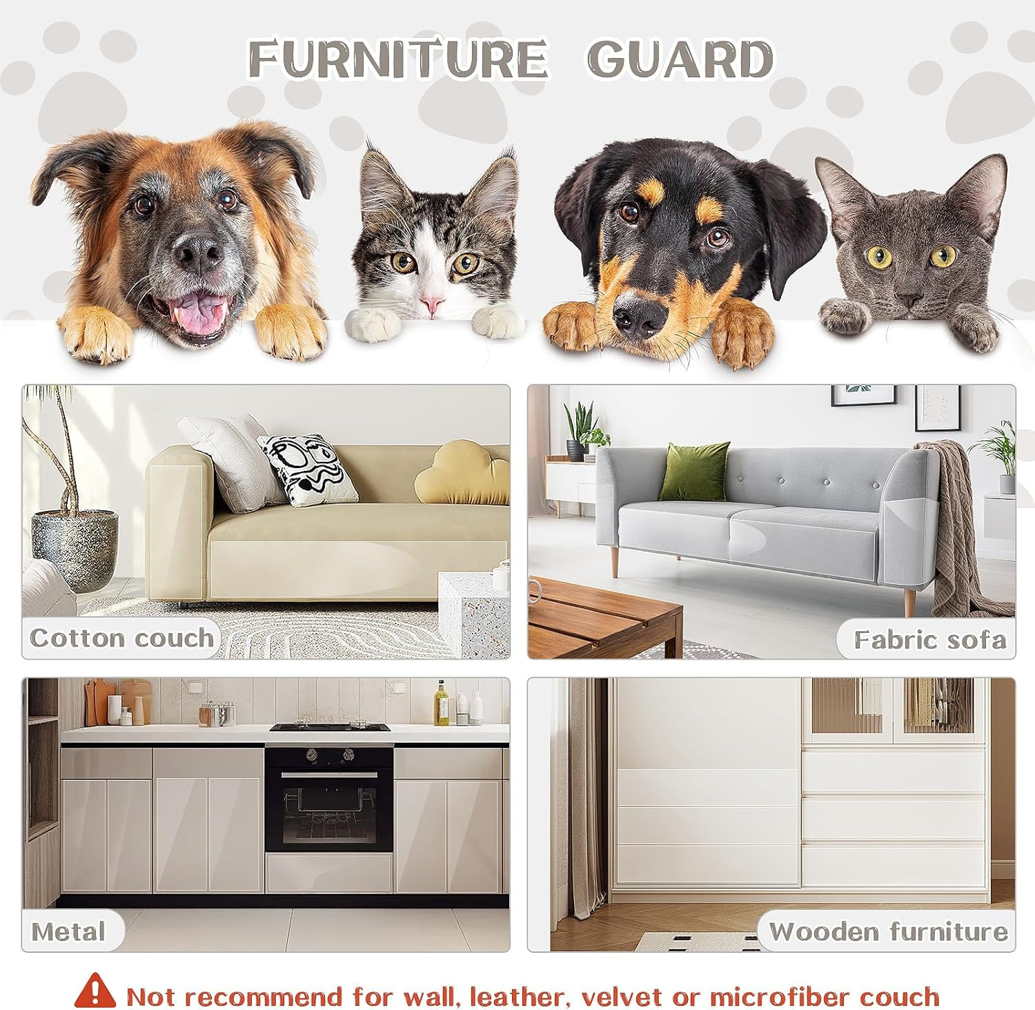 Anti Cat Scratch Furniture Protector, Cat Couch Protector, anti Scratch Furnit
