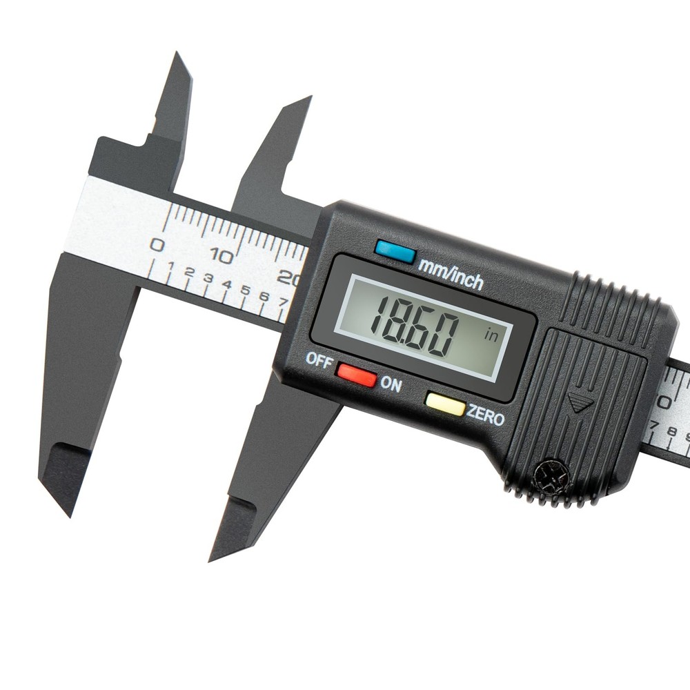 Small Digital Caliper 0-4" Mini Measuring Tool, Micrometer Caliper with Auto-...