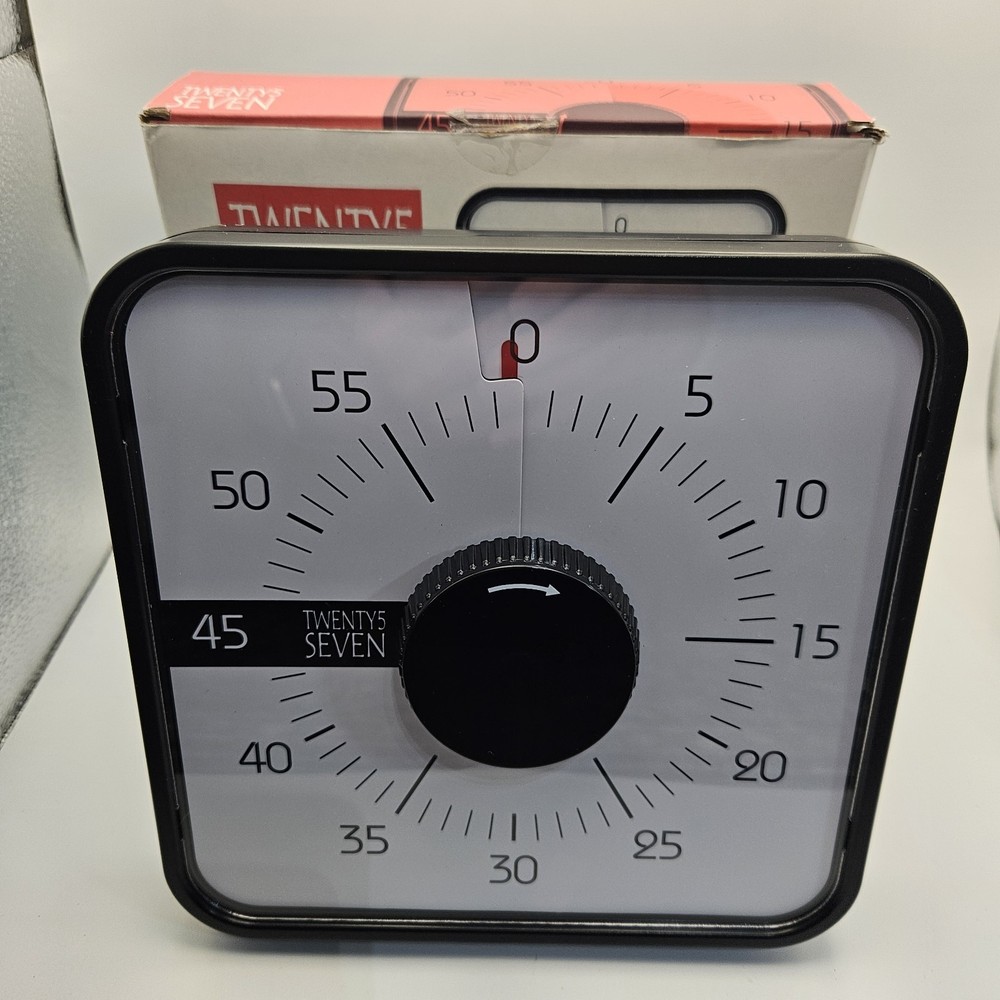 Countdown Timer 60 min 1hour Visual Timer Classroom Teaching Tool Twenty5 Seven